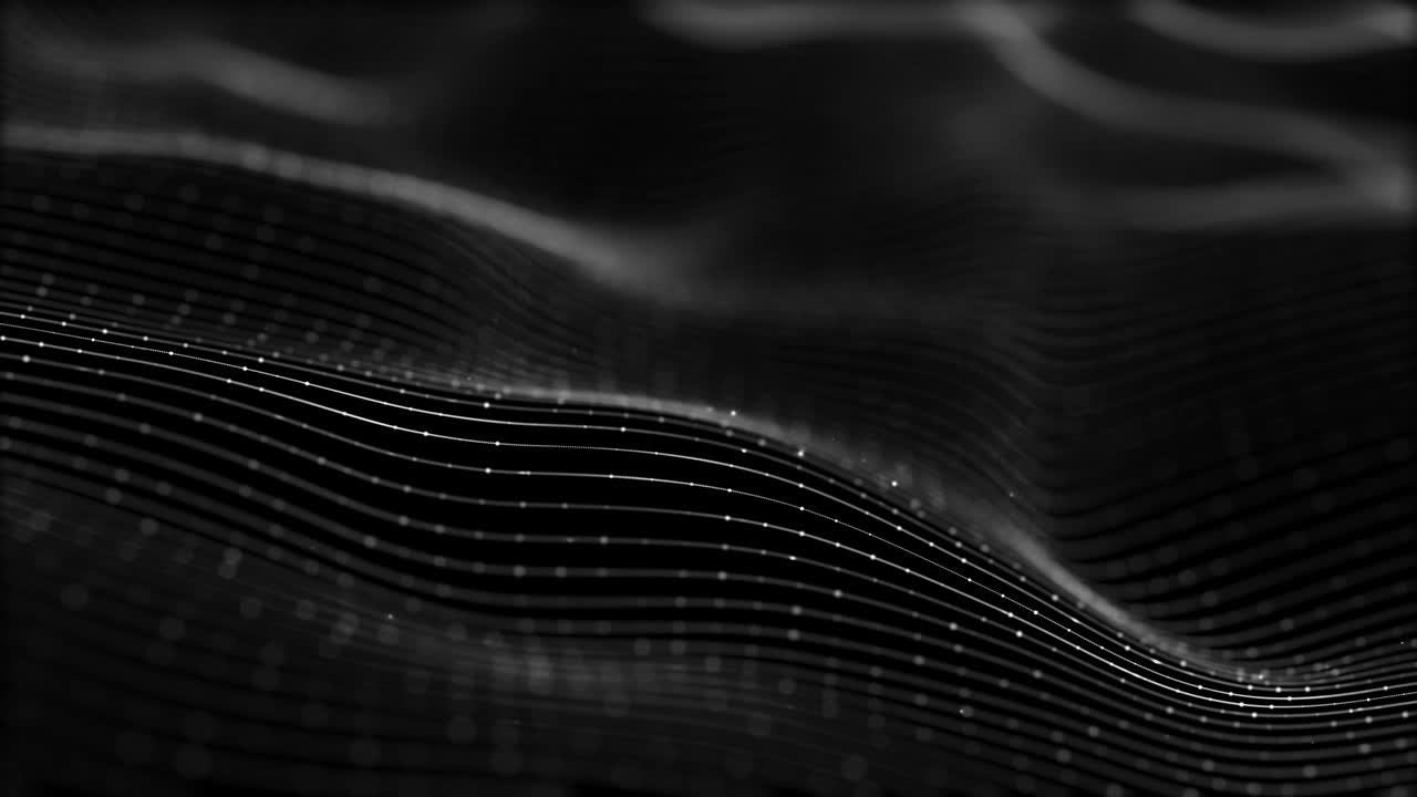 4k soft wave e big data background (loopable)