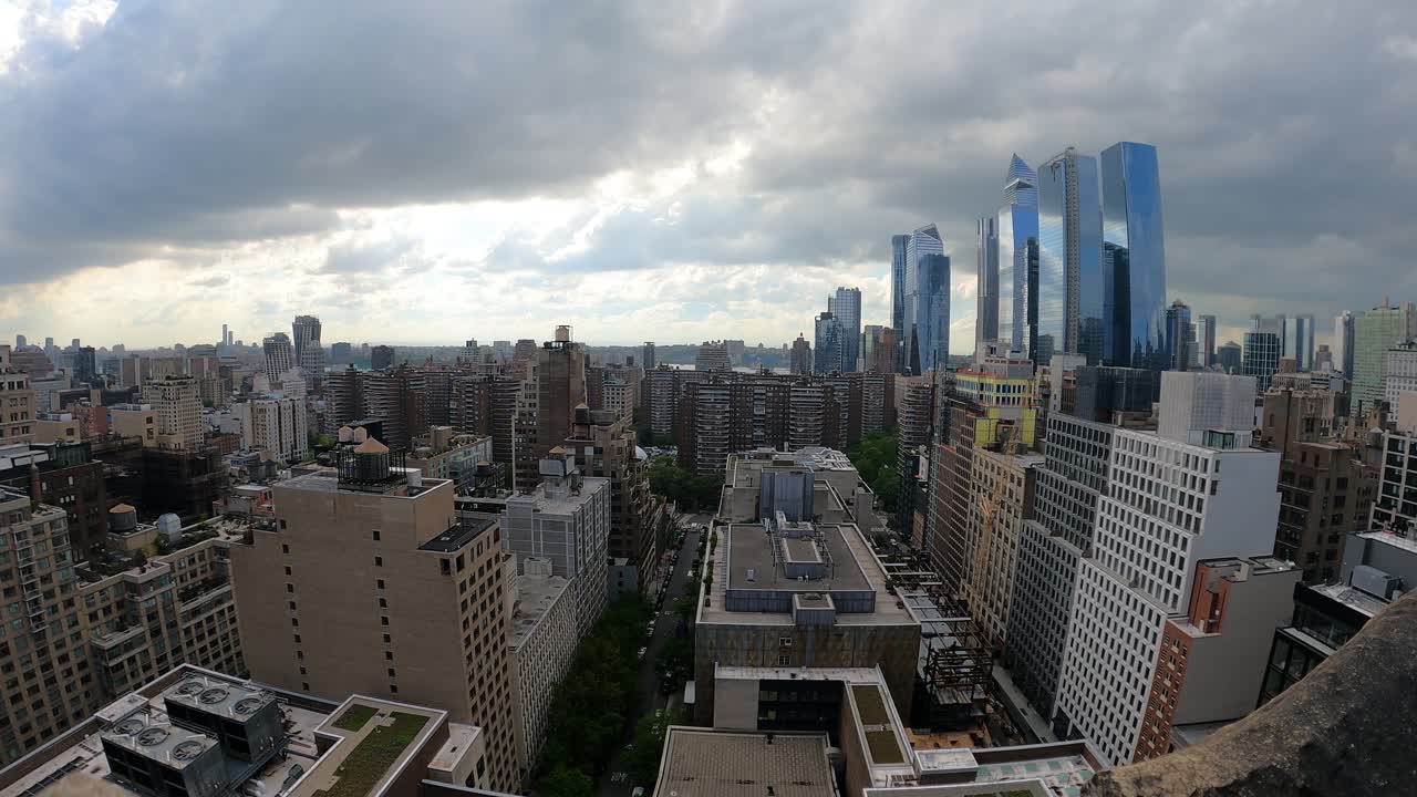 timelapse urbano de la ciudad de nueva york
