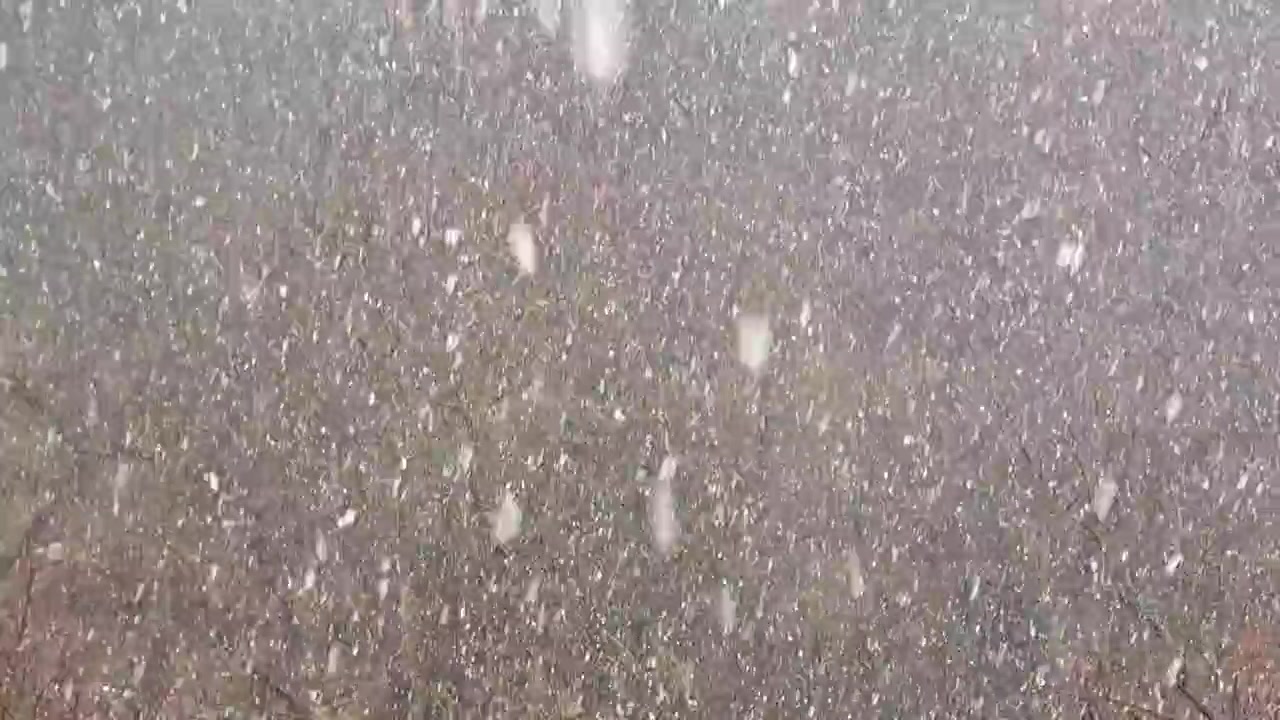 Nevasca no inverno