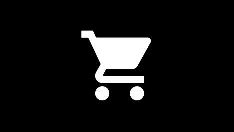 el icono del carrito de compras es de época. la animación de la señal es mala.