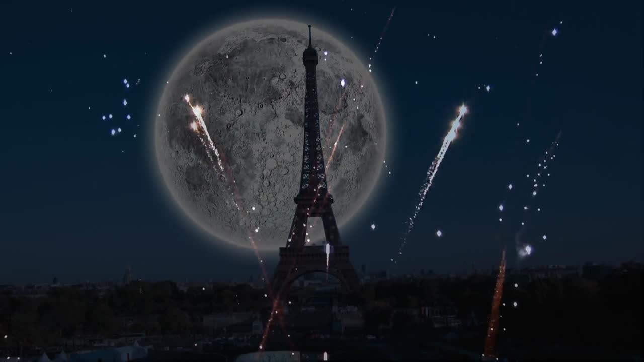 애니메이션 불꽃놀이 동영상