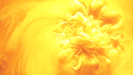 explosion animation yellow fume cloud motion