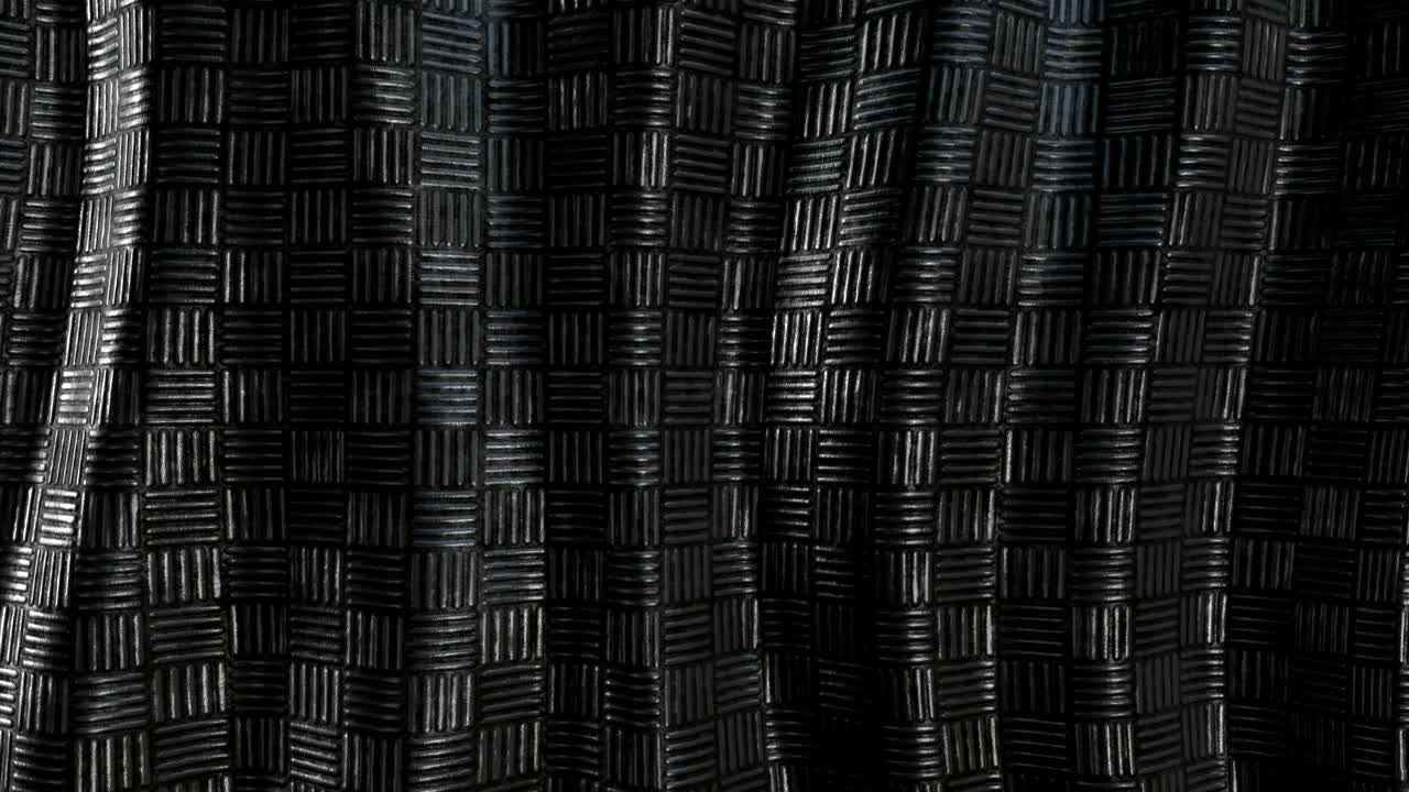 patrón metálico bucle de fondo de onda abstracto