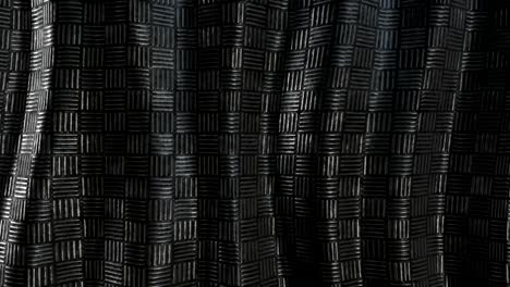 patrón metálico bucle de fondo de onda abstracto