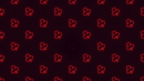 bright red hearts interconnected on a dark black backdrop form a visually striking and romantic pattern, suitable for valentine's day or love-themed designs and projects