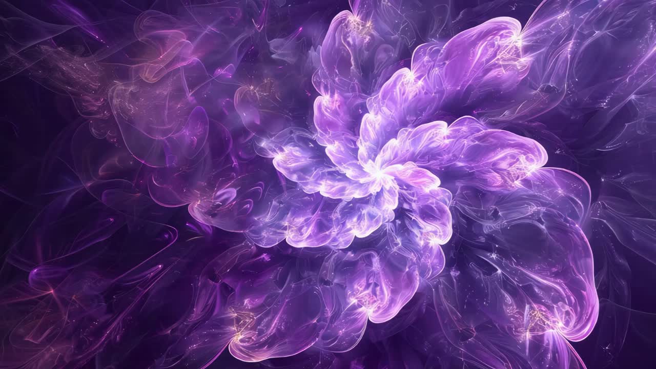 diseño floral púrpura abstracto