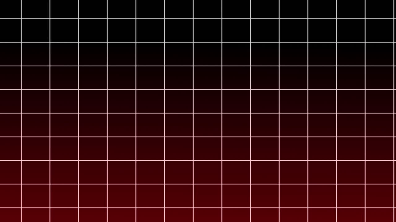 Abstract Grid Pattern with Black and Red Gradient Background