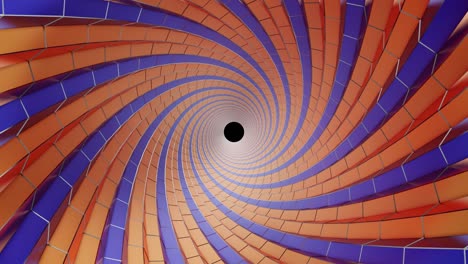 swirl vortex background. rotating 3d spiral