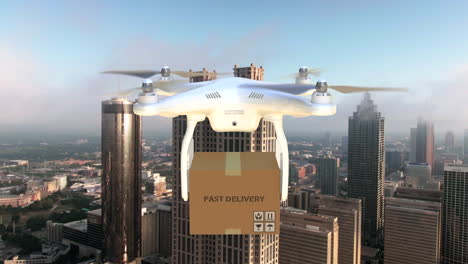 Air-Delivery-with-Drone-Future-Fast-Transport-Package-4k