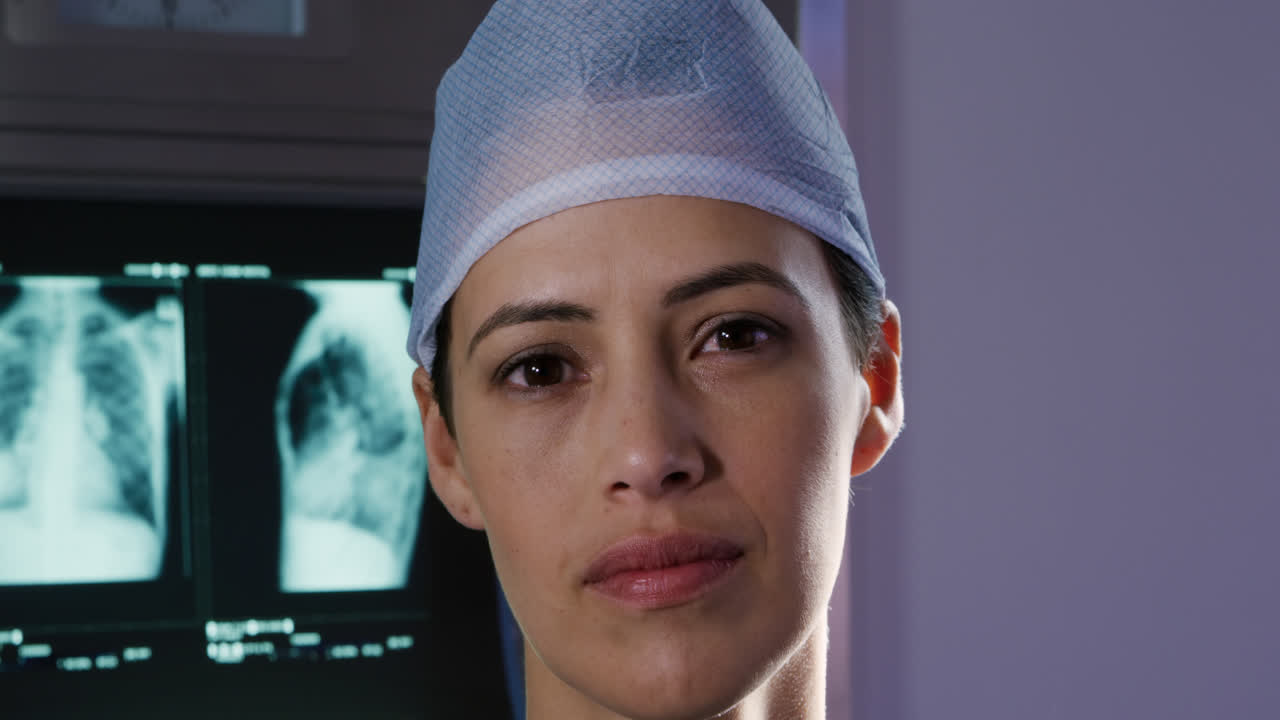 profesional médico que trabaja en un hospital