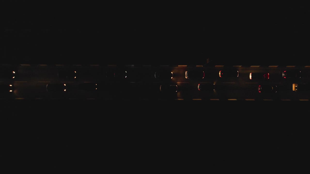 해질녘부터 밤까지 라고스 교통량이 많은 자동차