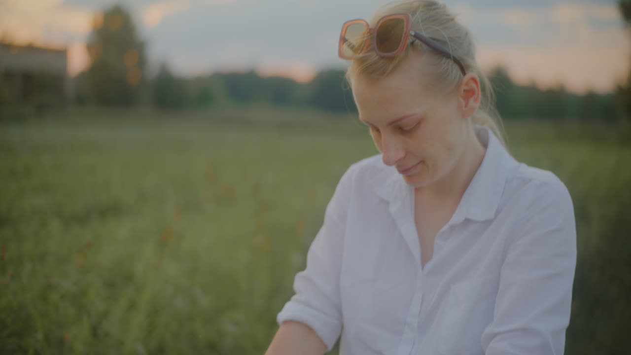 Mother Soothing Baby During Exhausting Stroll