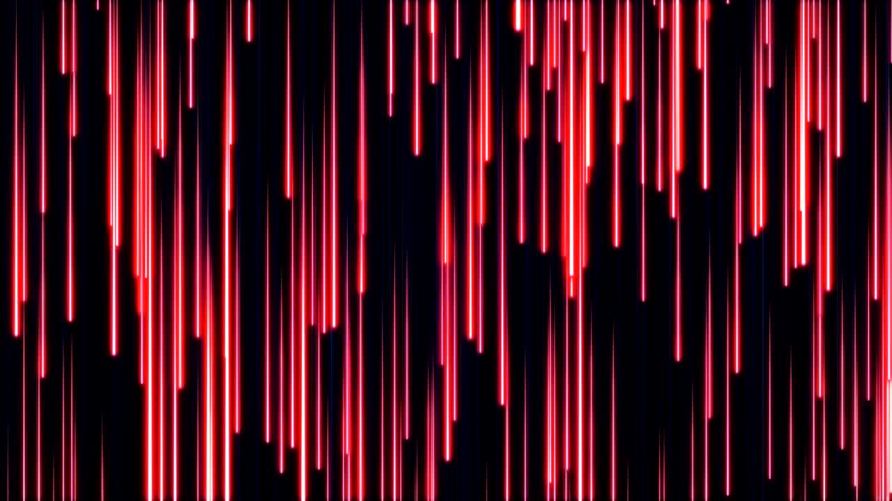 레드 네온 애니메이션 vj 배경