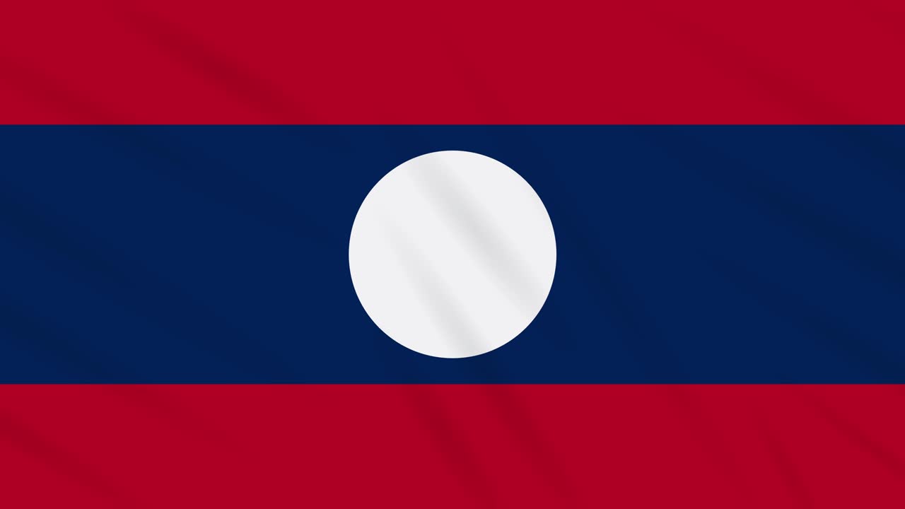 라오스 발을 흔드는 천 배경, 루프