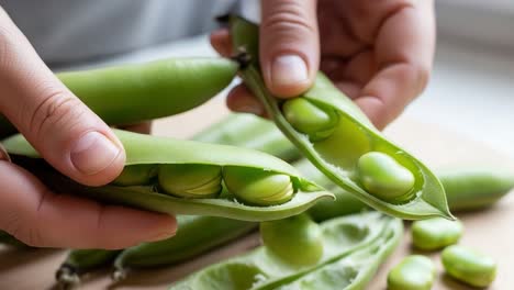 a step-by-step guide to shelling fresh green peas: enjoy the simple joy of preparing young peas for your favorite dishes