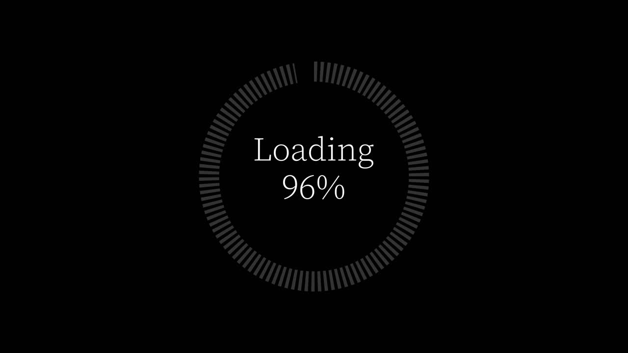 Loading progress indicator