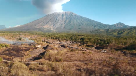 mount agung view