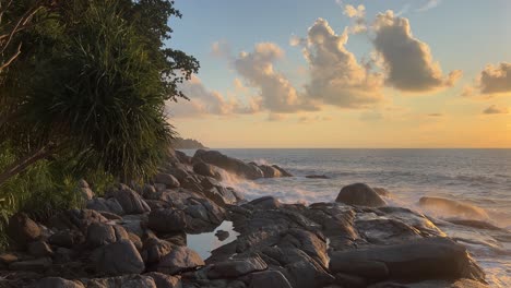 beautiful view of the sea, topical island, dreamy nature.