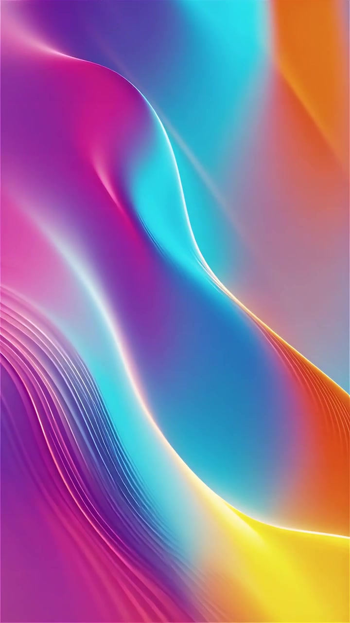 Abstract Colorful Gradient Motion Background 4K