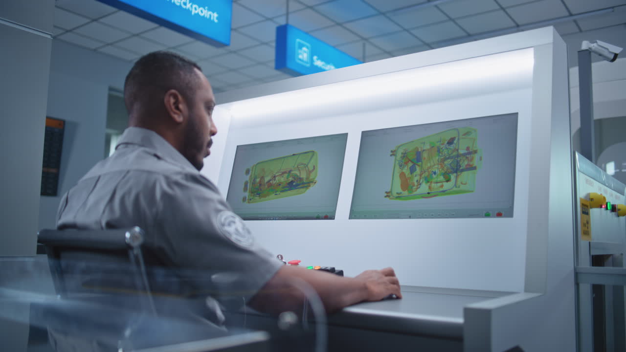 control de seguridad del aeropuerto