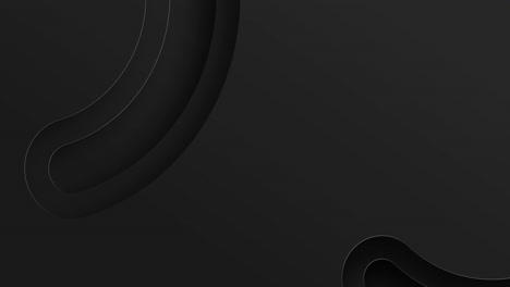 animation of grey curved lines moving on seamless loop