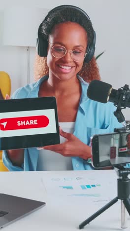 sharing creative tips for content creation from a cozy studio space