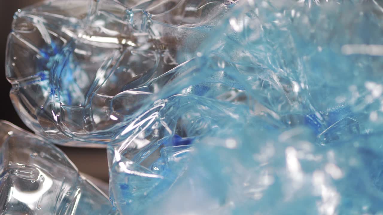 플라스틱 병 loopable 배경 4k