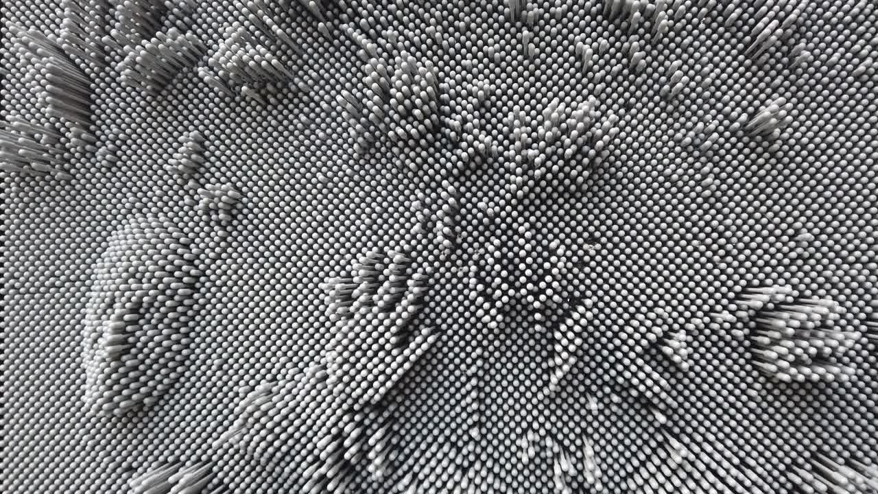 "pinart 3d" patrón abstracto. el fondo de las uñas de plástico.