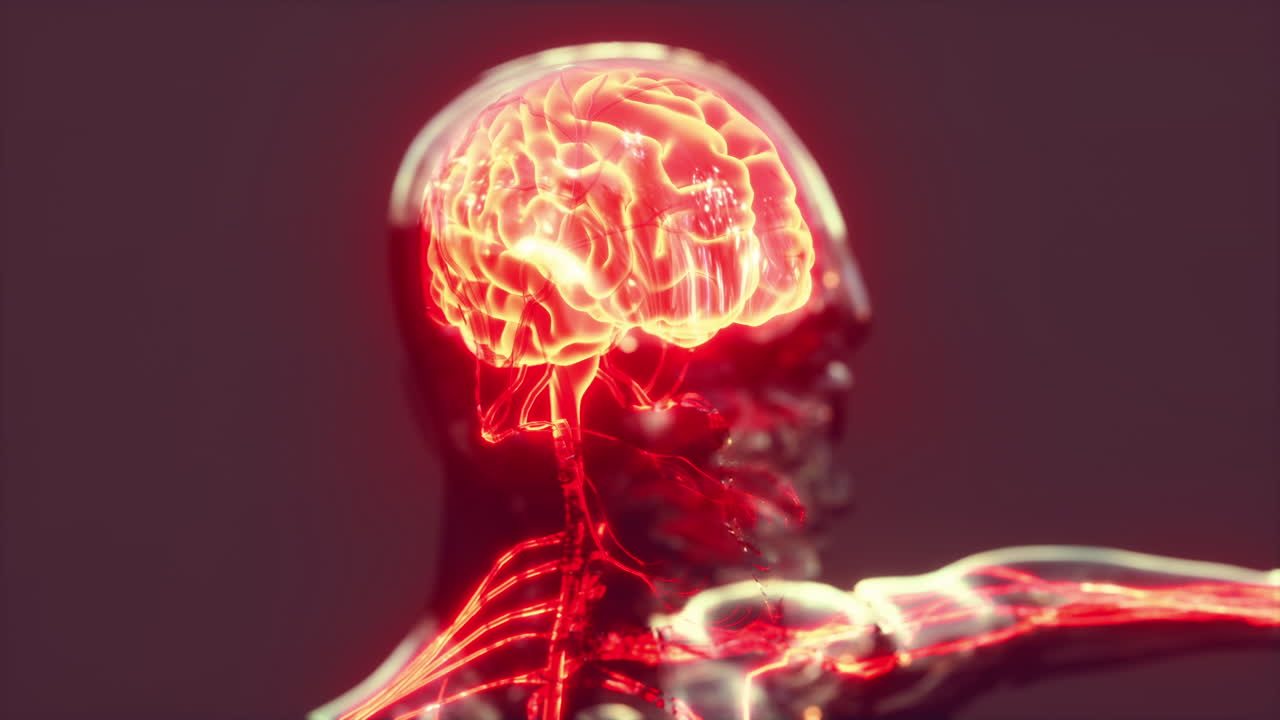 의학적 개념에 대한 인간 뇌 해부학