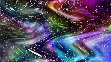 animación abstracta, fondo líquido, hermosa película de pintura digital, película de fondo abstracta. animación de gradiente holográfico.