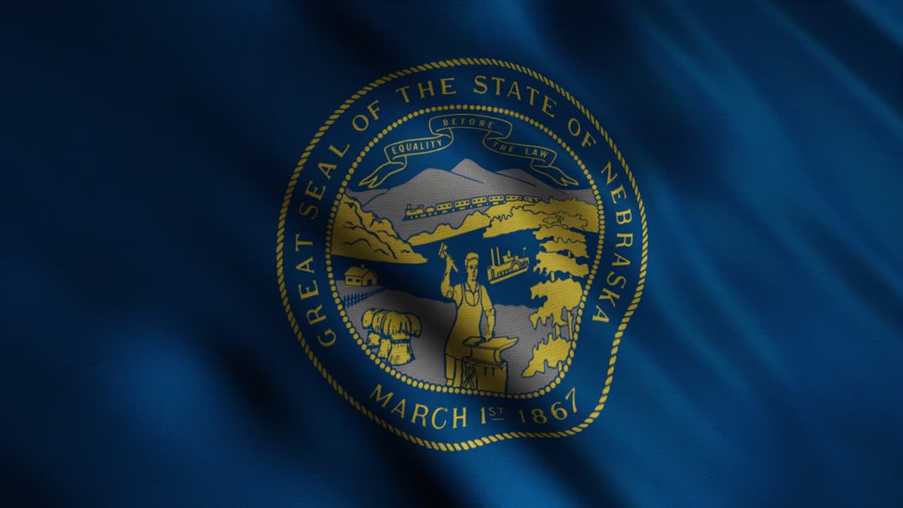 флаг небраски