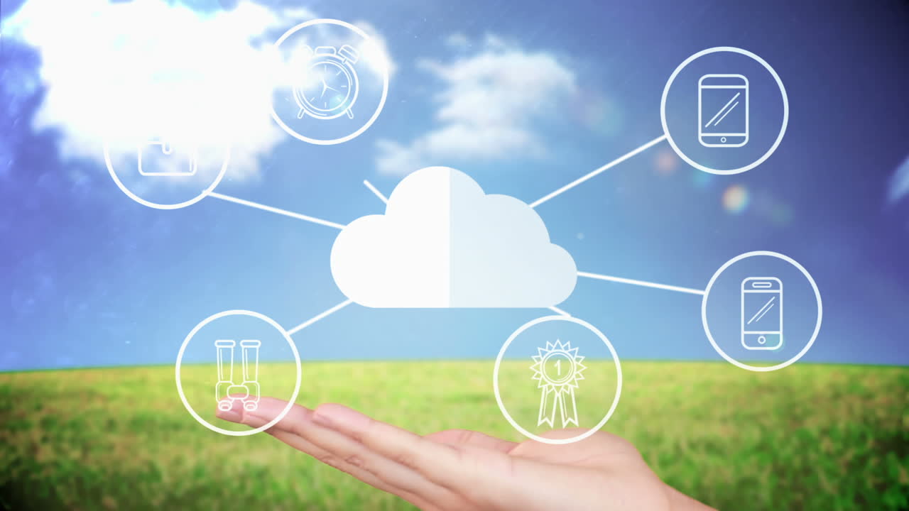 mano presentando un diseño de aplicación