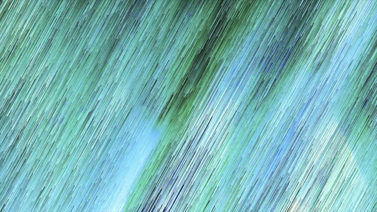 초록색과 파란색의 은 대각선 줄은 반이는 배경, 원활한 루프, 디자인, 다채로운 움직이고 반이는 선을 만니다.