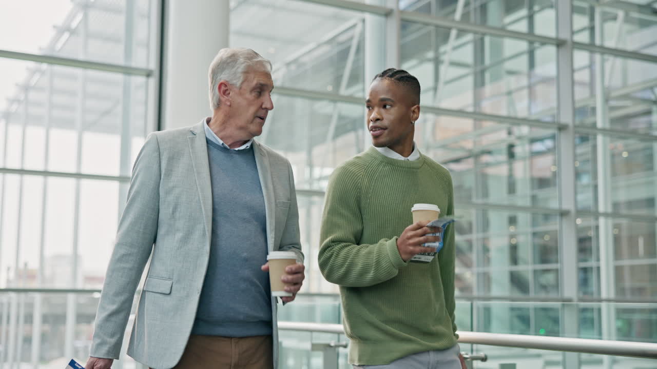 Business people, conversation