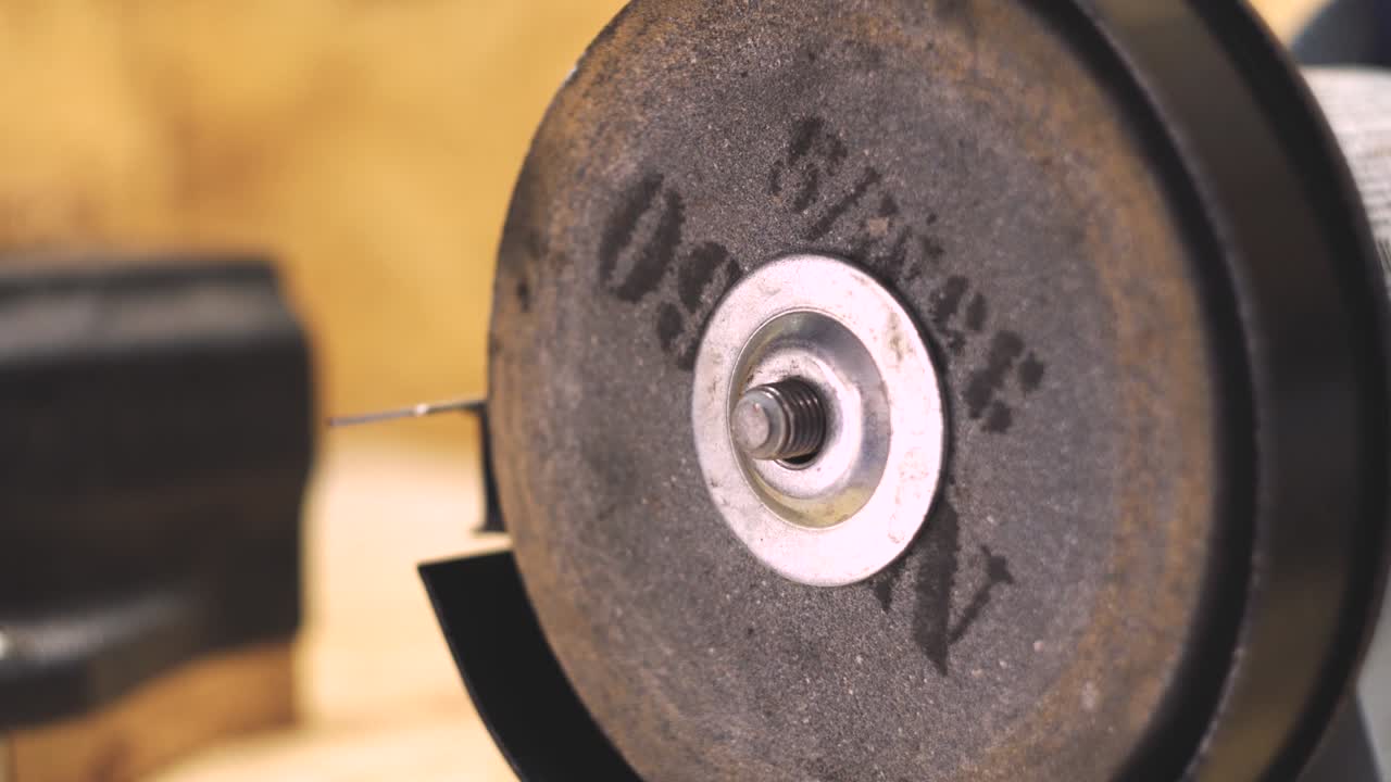 Installing a metal washer