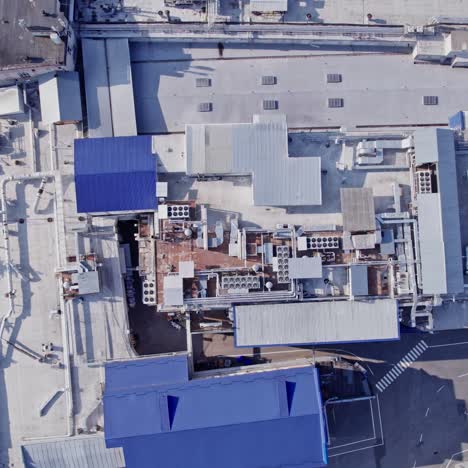 industrial plant with chemical form industry system zone