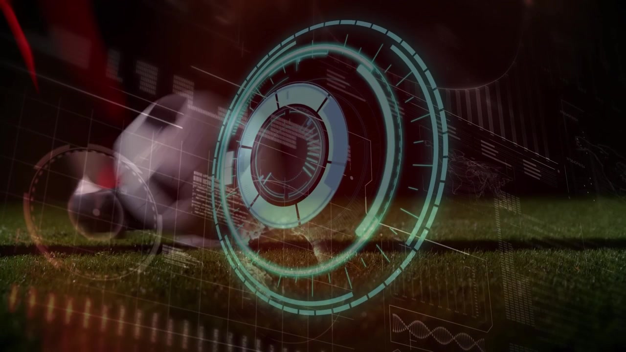 Animation of scope scanning and animation on circuit board