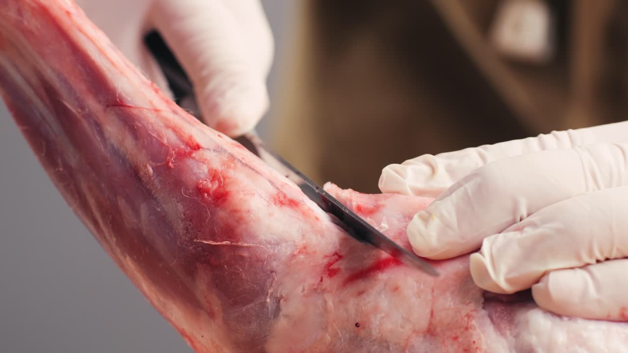 Preparing a Leg of Lamb