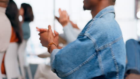 Clapping,-audience-and-people-hands-in-meeting