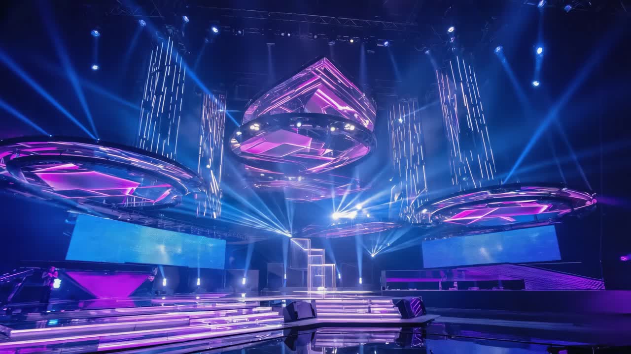 Futuristic Stage Lighting Design
