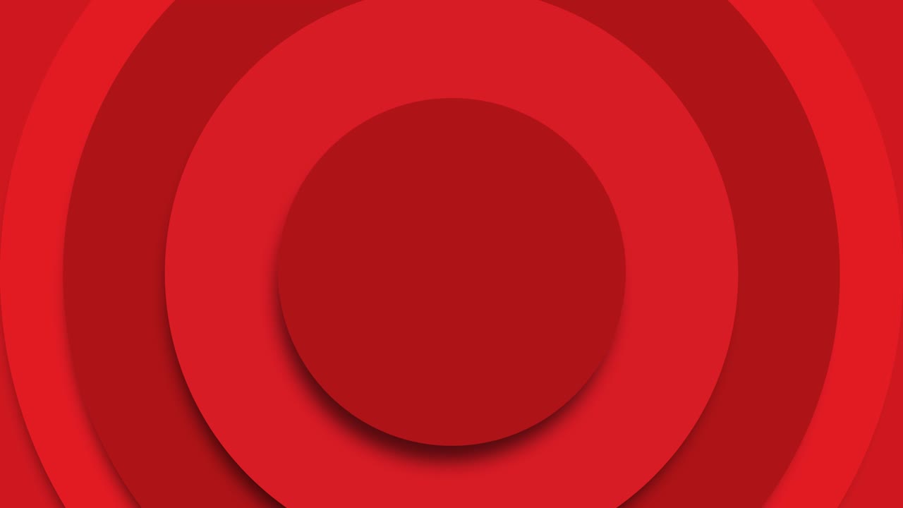 renderizado en 3d, fondo abstracto en círculo rojo