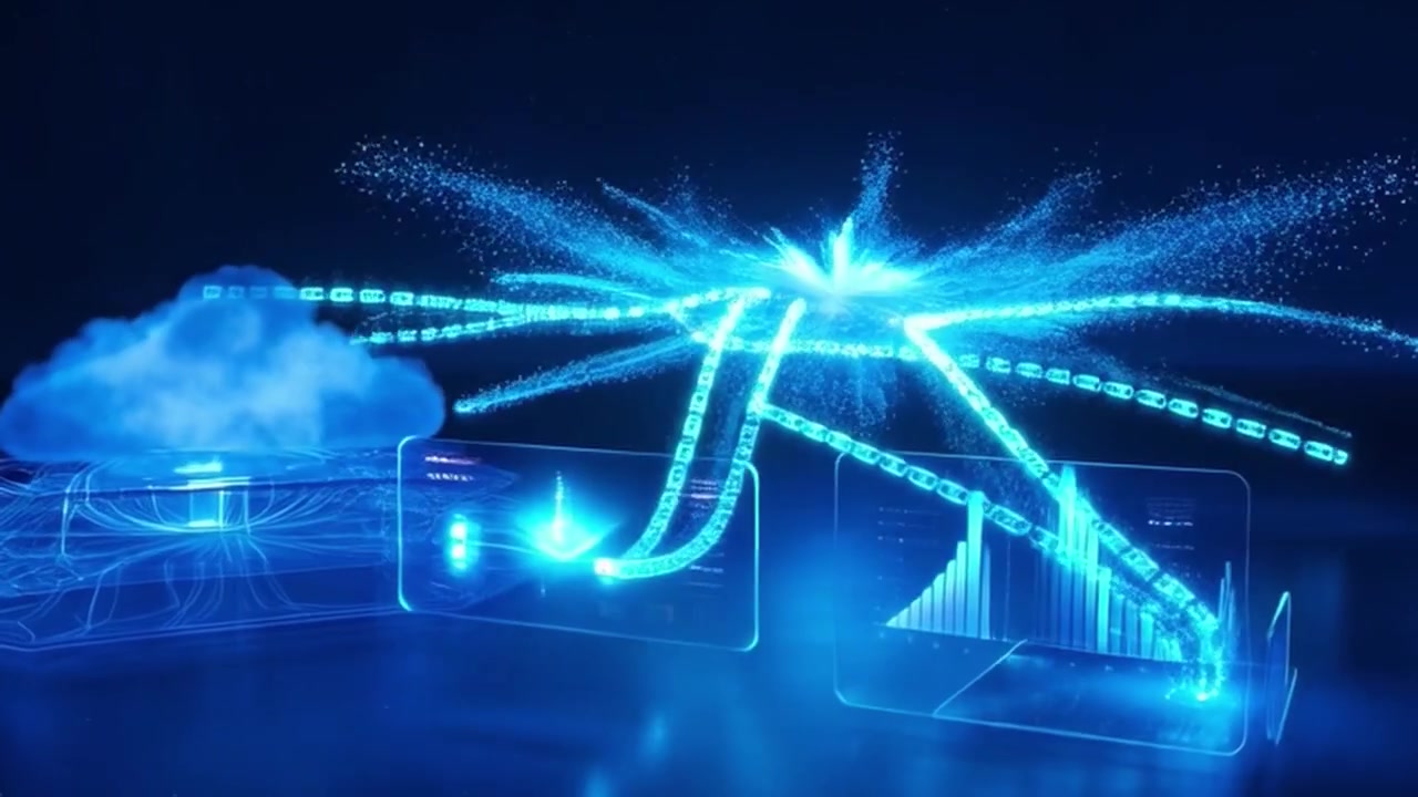 Digital skybasert databehandling og visualisering av datanettverk