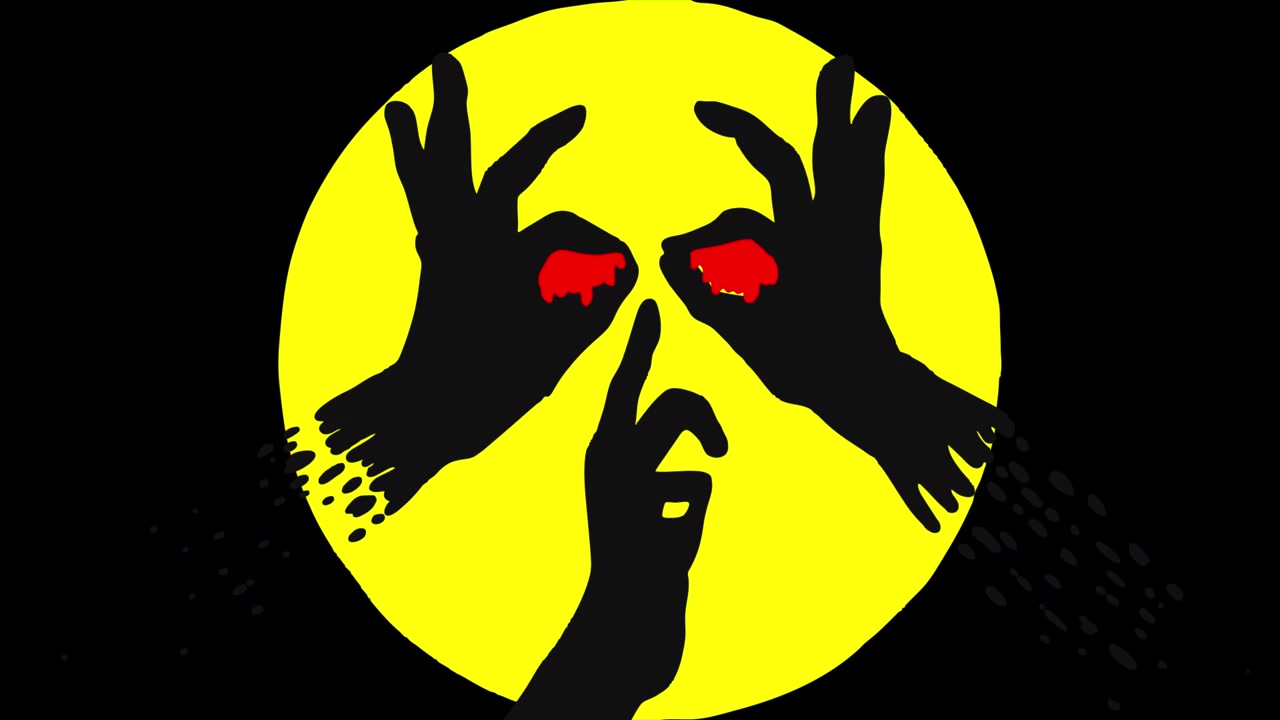 Hands Covering a Face
