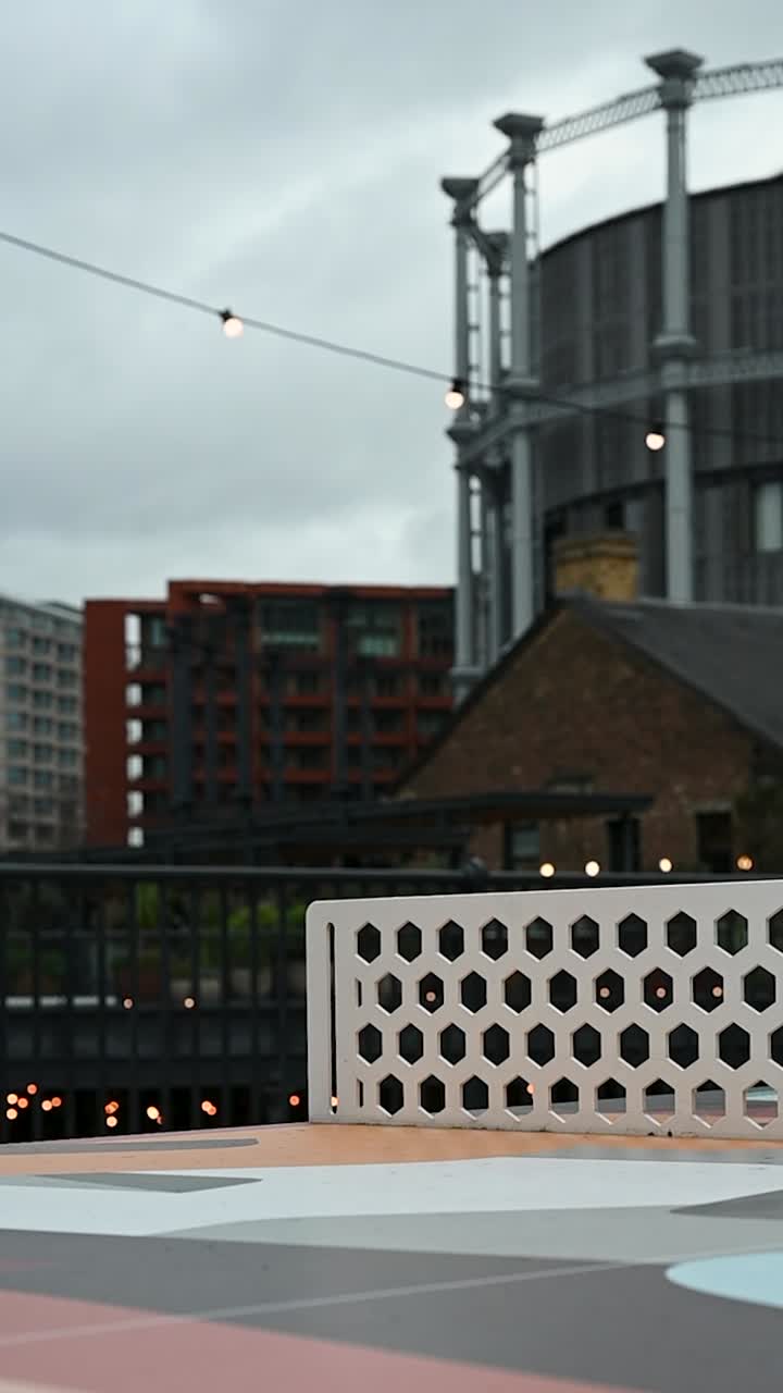 Gasholders within Coal Drops Yard, London, United Kingdom