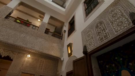 fez, morocco, cinematic places - inside a riad