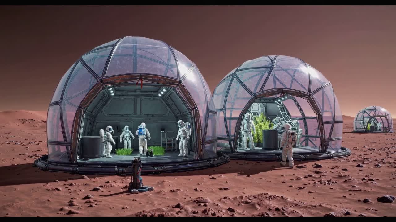 Mars Colony Habitats