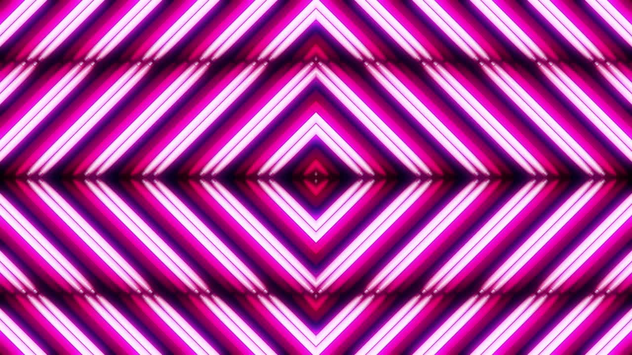 Sfondi animati con tubi fluorescenti 4K.