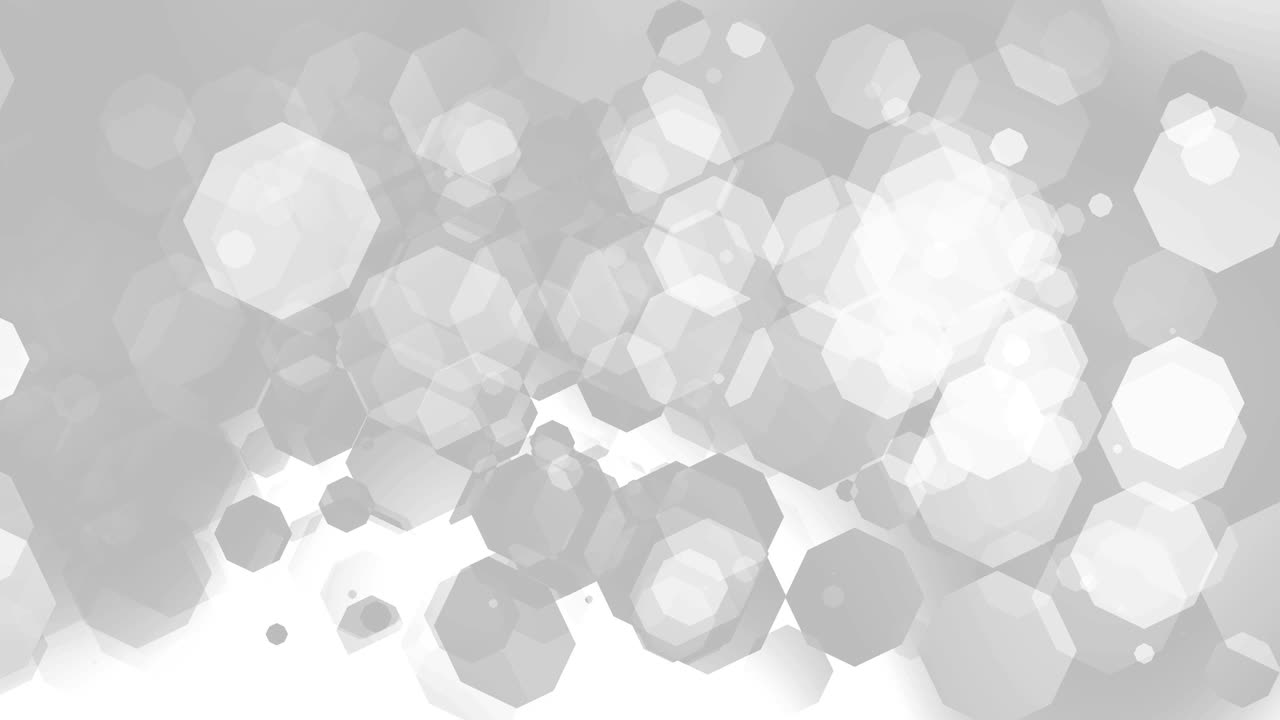 4k blanco limpio de fondo bokeh animación de bucle sin fisuras.
