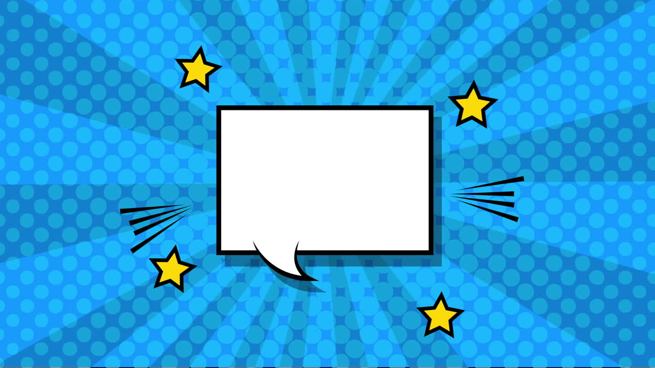 expresión de habla burbuja estilo de arte pop