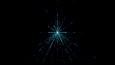 intro de partículas abstractas para su video 4k